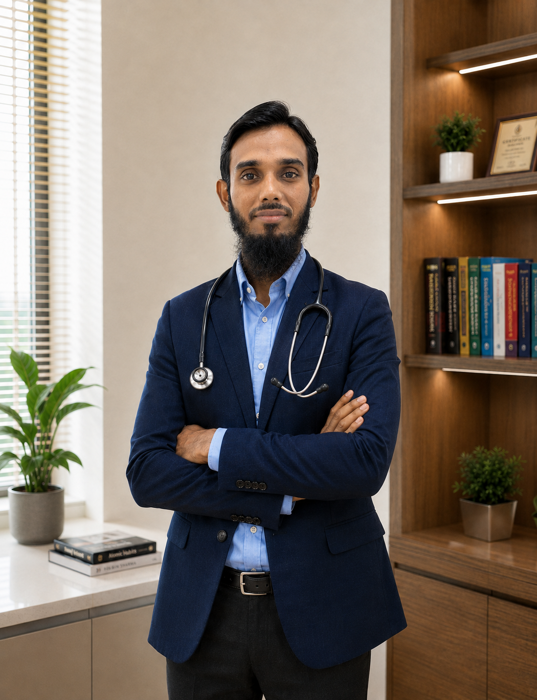 Dr. Abdullah Mohd Ismail speaking at a homeopathy conference